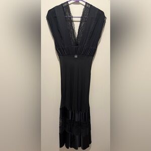 Diane Von Furstenberg Black Lace Dress